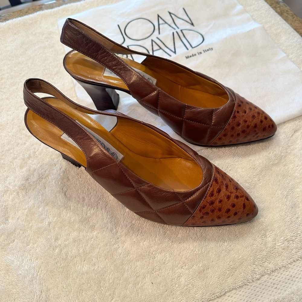 Joan & David leather pumps